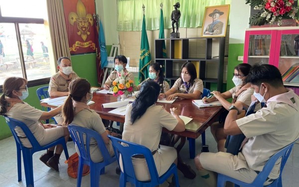 การประชุมผู้กำกับลูกเสือการวางแผนกิจกรรมพัฒนาผู้เรียนการจัดกิจกรรมลูกเสือ