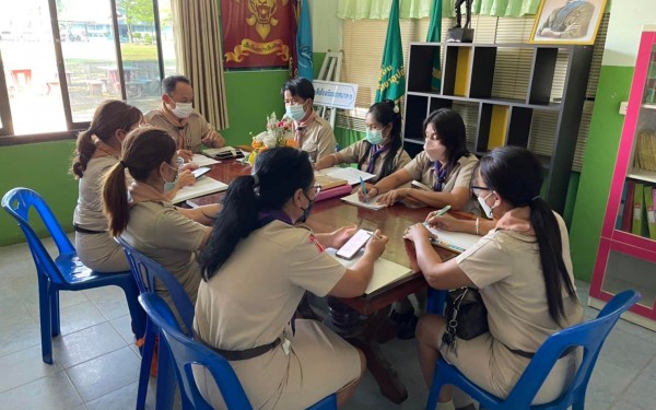 การประชุมผู้กำกับลูกเสือการวางแผนกิจกรรมพัฒนาผู้เรียนการจัดกิจกรรมลูกเสือ