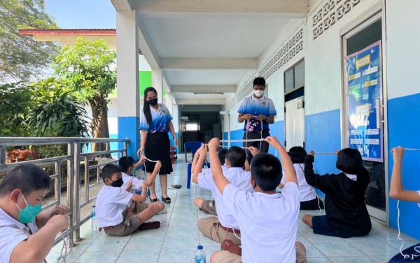 สอนเสริมวิชาลูกเสือ-เนตรนารี