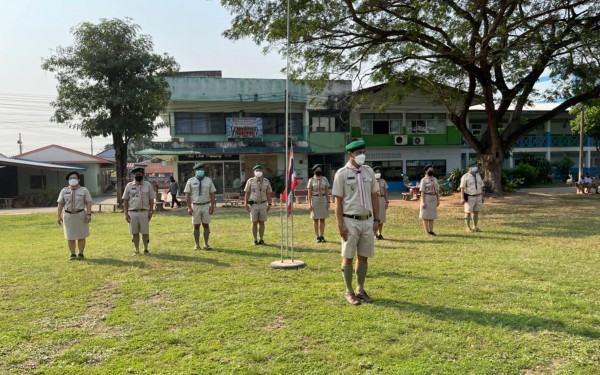 กิจกรรมลูกเสือ-เนตรนารี ชั้นประถมศึกษาปีที่ 6 ในวันที่ 2 มีนาคม 2565