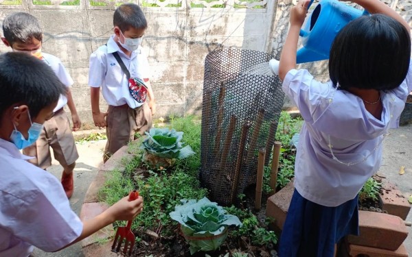 โรงเรียนเทศบาล 1 (เกริกกฤตยาอุปถัมภ์) เตรียมความพร้อมในการประเมินสถานศึกษาพอเพียง