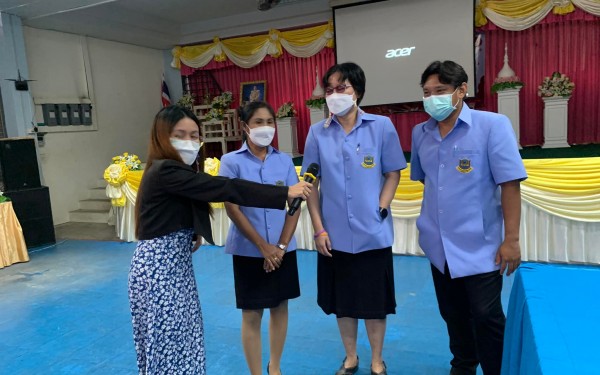 ประมวลภาพกิจกรรมการอบรมเชิงปฏิบัติการโครงการปรับปรุงหลักสูตรสถานศึกษา ประจำปี 2565  กิจกรรมจัดทำหลักสูตรรายวิชาเพิ่มเติมภาษาจีน ในวันที่ 5 พฤษภาคม 2565