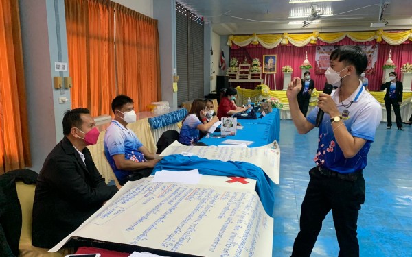 ประมวลภาพกิจกรรมการอบรมเชิงปฏิบัติการโครงการปรับปรุงหลักสูตรสถานศึกษา ประจำปี 2565 กิจกรรมจัดทำหลักสูตรรายวิชาเพิ่มเติมภาษาจีน ในวันที่ 6 พฤษภาคม 2565 