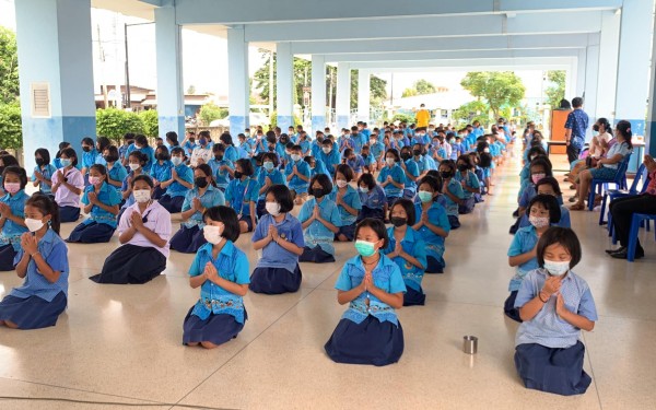 กิจกรรมส่งเสริมคุณธรรมจริยธรรม  ประจำวันศุกร์สุดสัปดาห์