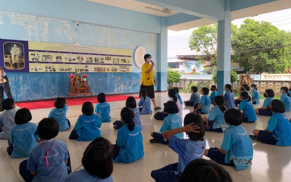 กิจกรรมส่งเสริมคุณธรรมจริยธรรม  ประจำวันศุกร์สุดสัปดาห์