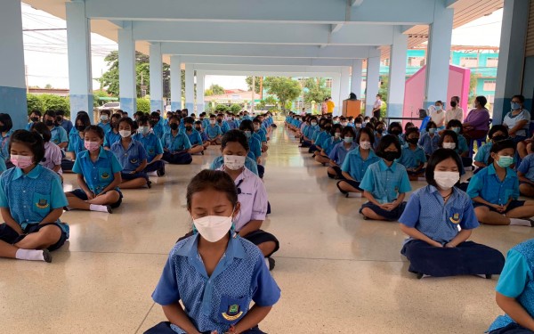 กิจกรรมส่งเสริมคุณธรรมจริยธรรม  ประจำวันศุกร์สุดสัปดาห์