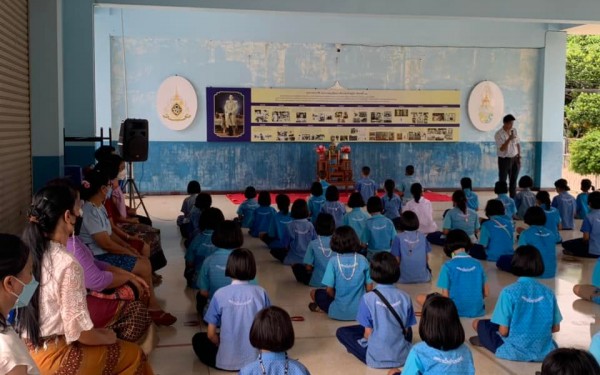 กิจกรรมส่งเสริมคุณธรรมจริยธรรม  ประจำวันศุกร์สุดสัปดาห์