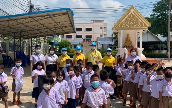 โรงเรียนเทศบาล 1 (เกริกกฤตยาอุปถัมภ์) จัดกิจกรรมจิตอาสาพระราชทาน 