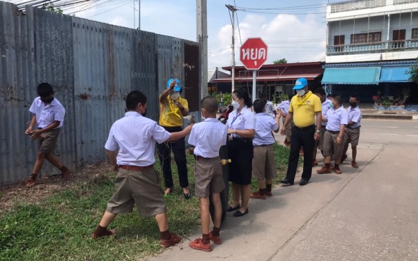 โรงเรียนเทศบาล 1 (เกริกกฤตยาอุปถัมภ์) จัดกิจกรรมจิตอาสาพระราชทาน 