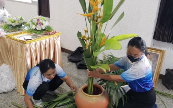 ร่วมจัดสถานที่ชมรมครูและบุคลากรทางการศึกษาท้องถิ่นจังหวัดกำแพงเพชร งานเกษียณอายุราชการสมาชิกชมรม  23 กันยายน 2565 นี้