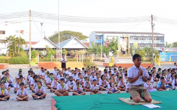 วันที่ 23 กุมภาพันธ์ 2567 โรงเรียนเทศบาล1(เกริกกฤตยาอุปถัมภ์) ดำเนินการจัดกิจกรรมพิธีทางศาสนา วันมาฆบูชา