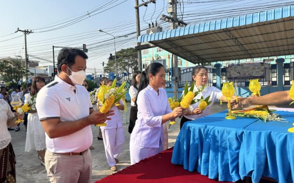 วันที่ 23 กุมภาพันธ์ 2567 โรงเรียนเทศบาล1(เกริกกฤตยาอุปถัมภ์) ดำเนินการจัดกิจกรรมพิธีทางศาสนา วันมาฆบูชา