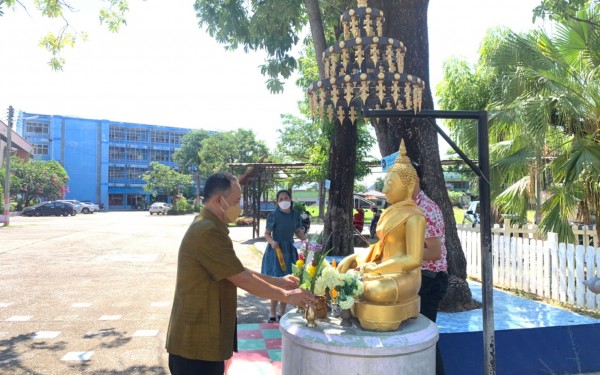 ต้อนรับผู้อำนวยการสถานศึกษา ท่านธวัช เทพยุหะ  เพื่อมารักษาการในตำแหน่งผู้อำนวยการสถานศึกษาโรงเรียนเทศบาล1 (เกริกกฤตยาอุปถัมภ์)  