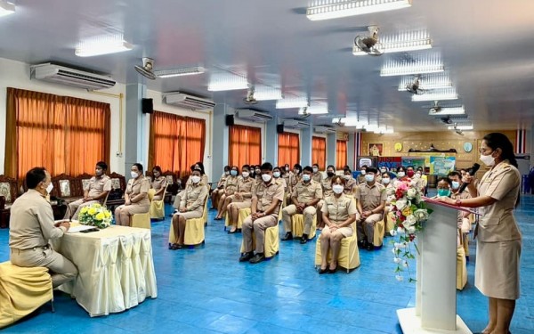 โรงเรียนเทศบาล 1 (เกริกกฤตยาอุปถัมภ์) แสดงเจตจำนงด้านคุณธรรมและความโปร่งใสในการบริหารในสถานศึกษา ในวันจันทร์ที่ 1 พฤศจิกายน 2564 