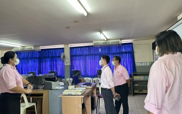 วันที่ 22 พฤศจิกายน 2565 เวลา 09.00 น. โรงเรียนเทศบาล1 (เกริกกฤตยาอุปถัมภ์) ได้รับการติดตามตรวจเยี่ยมจากคณะผู้บริหารเทศบาลเมืองกำแพงเพชร ณ ห้องประชุมเกริกกฤตยา